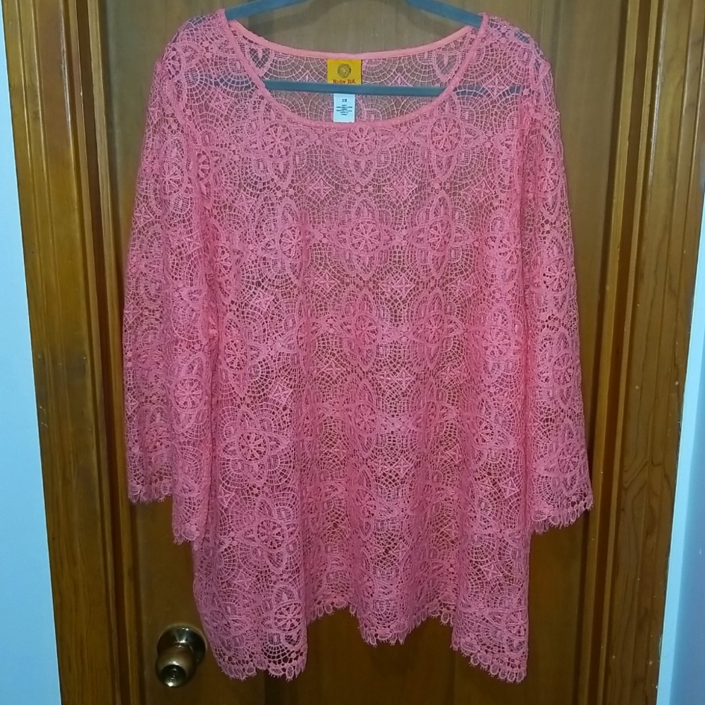 Beautiful Soft Coral Top